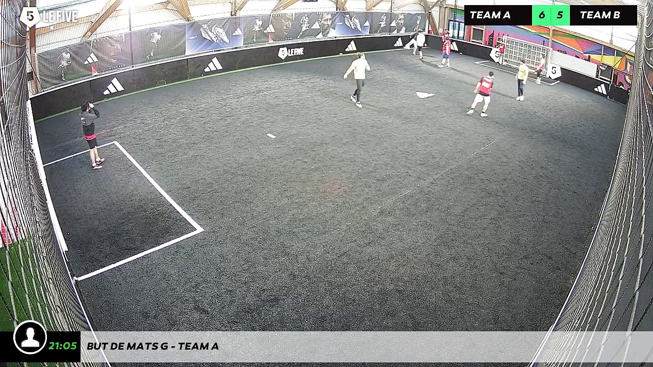 But de Mats G - Team A