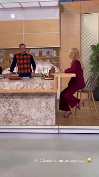 Cláudio Ramos e Cristina Ferreira