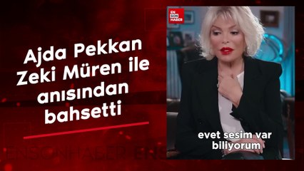 Ajda Pekkan, Zeki Müren ile anısını anlattı