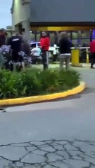 El piquete en un country de los estafados por el influencer de Berazategui