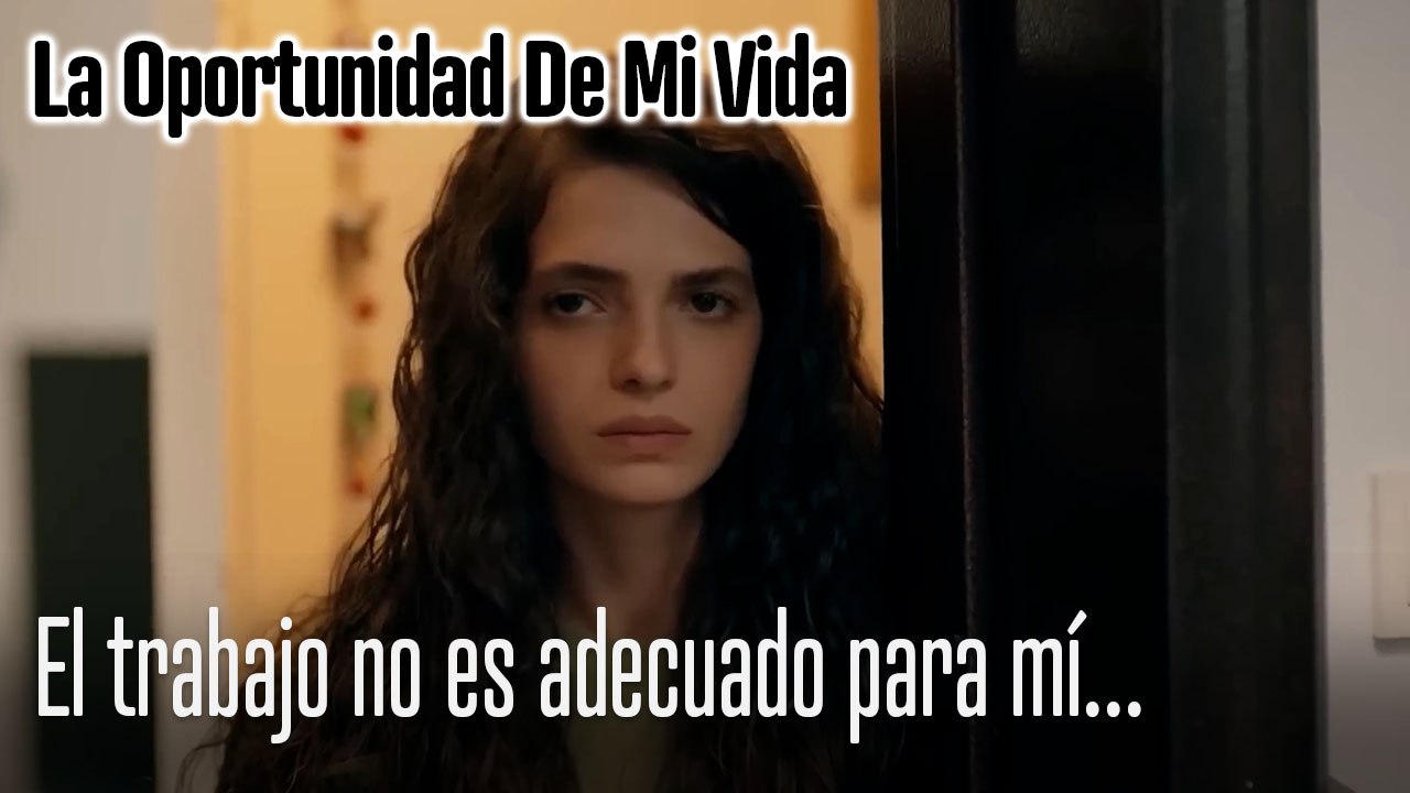 El trabajo no es adecuado para mí...