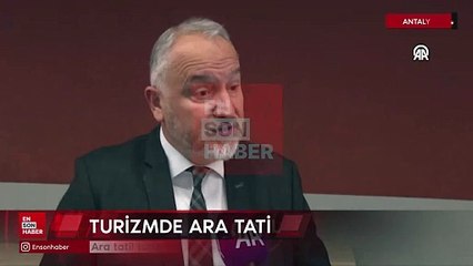 Antalya'da ara tatil turizmde iç pazarda canlılık sağladı