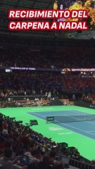 El impresionante recibimiento del Martín Carpena a Nadal