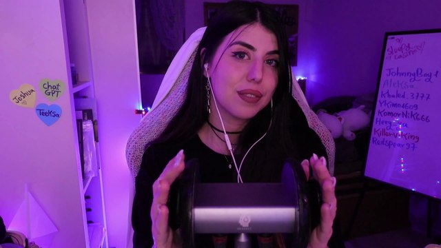 ❤️Lovely ASMR Ear Massage No Talking❤️ Whispers & Tongue Clicking For SLEEP Deep