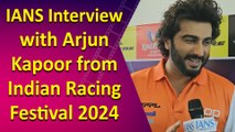 IANS Exclusive Interview with Arjun Kapoor from Indian Racing Festival 2024