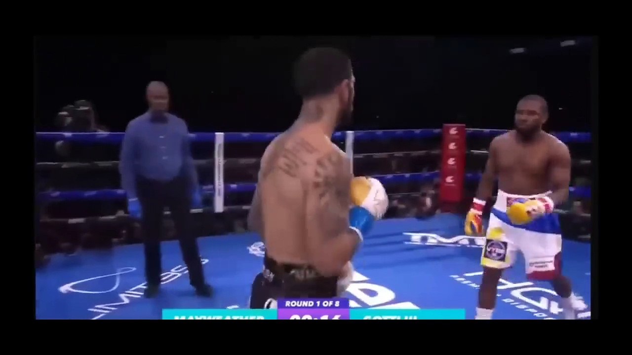 Floyd Mayweather Jr knockout loss to John Gotti III