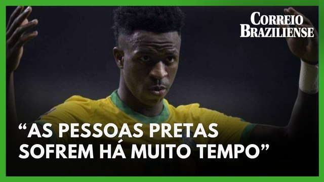 Vini Jr fala sobre dia da Consciência Negra, combate ao racismo e partida contra o Uruguai