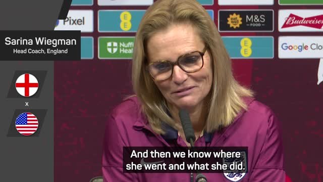 Lionesses boss Wiegman looks ahead to clash with 'impressive' Hayes