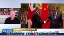 China President Xi Jinping meets UK's Keir Starmer: 