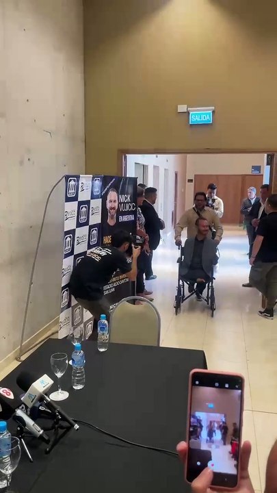 Nick Vujicic en San Juan