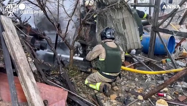 Ucraina, raid russo su Odessa: morti e feriti