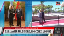 🤝 G20: JAVIER MILEI SE REUNIÓ CON XI JINPING