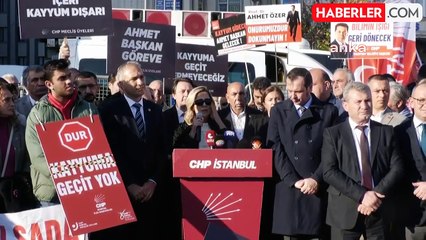 CHP Esenyurt'ta Adalet Nöbeti Tutuyor