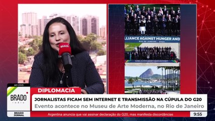 SEM INTERNET PARA TRABALHAR, JORNALISTAS EXPERIMENTAM O  “PADRÃO PT”