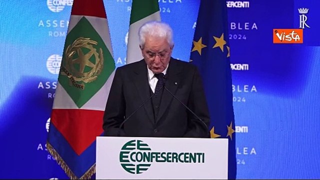 Mattarella: L'integrazione ? potente fattore di sicurezza
