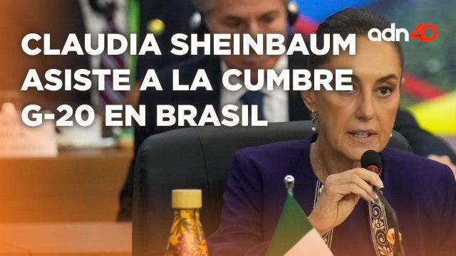 Claudia Sheinbaum asiste a la cumbre del G20 en Río de Janeiro, Brasil I República Mx