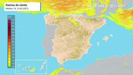 La borrasca Caetano dejará un breve pero intenso temporal