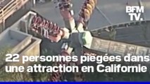 22 personnes piégées dans une attraction en Californie