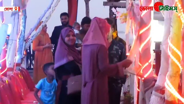 ভোলা মেঘনাথ নদীর কিনারে করার জন্য পার্ক তৈরি করল।