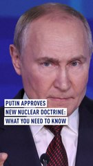 Putin approves new Nuclear Doctrine, expanding grounds for nuclear response