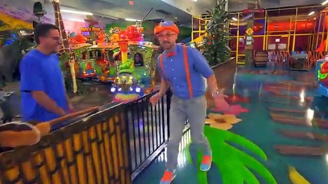 Blippi Visits Party Jungle! _ Learn About Animals for Kids _ Educational Videos for Kids