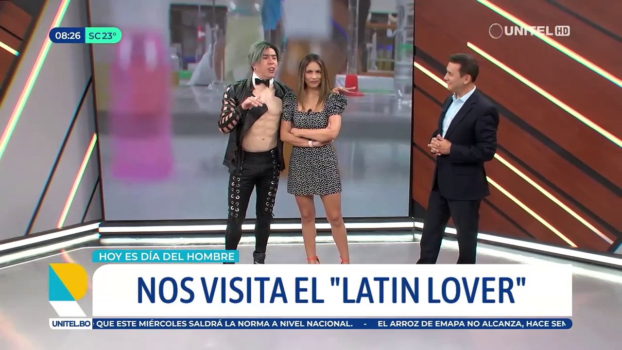 Humor: En el Día del Hombre el ‘Latinlover’ llegó a La Revista con sus ocurrencias 