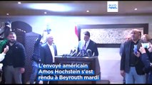 L'envoyé spécial du président américain à Beyrouth après une nuit de bombardements
