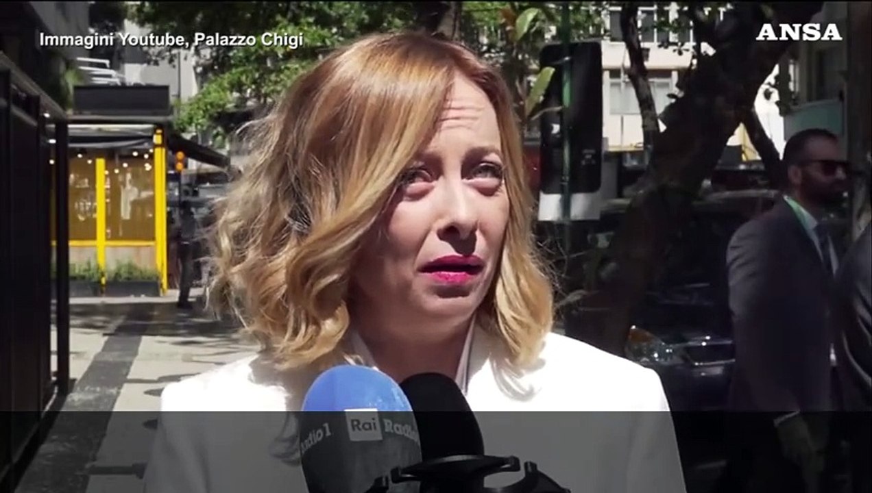 Ucraina, Meloni: "L'agire degli Usa segue quello russo, da noi un'altra idea"