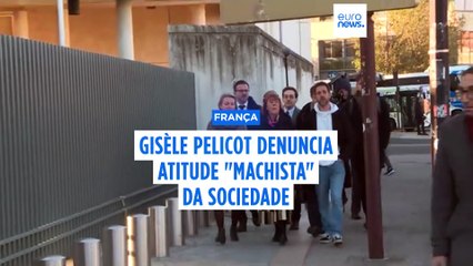Pelicot denuncia atitude machista da sociedade em relação à violação