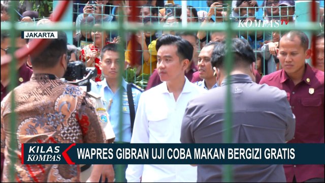 Wapres Gibran Kawal Uji Coba Makan Bergizi Gratis di SDN 15 Slipi dan SLB 05 Jakbar