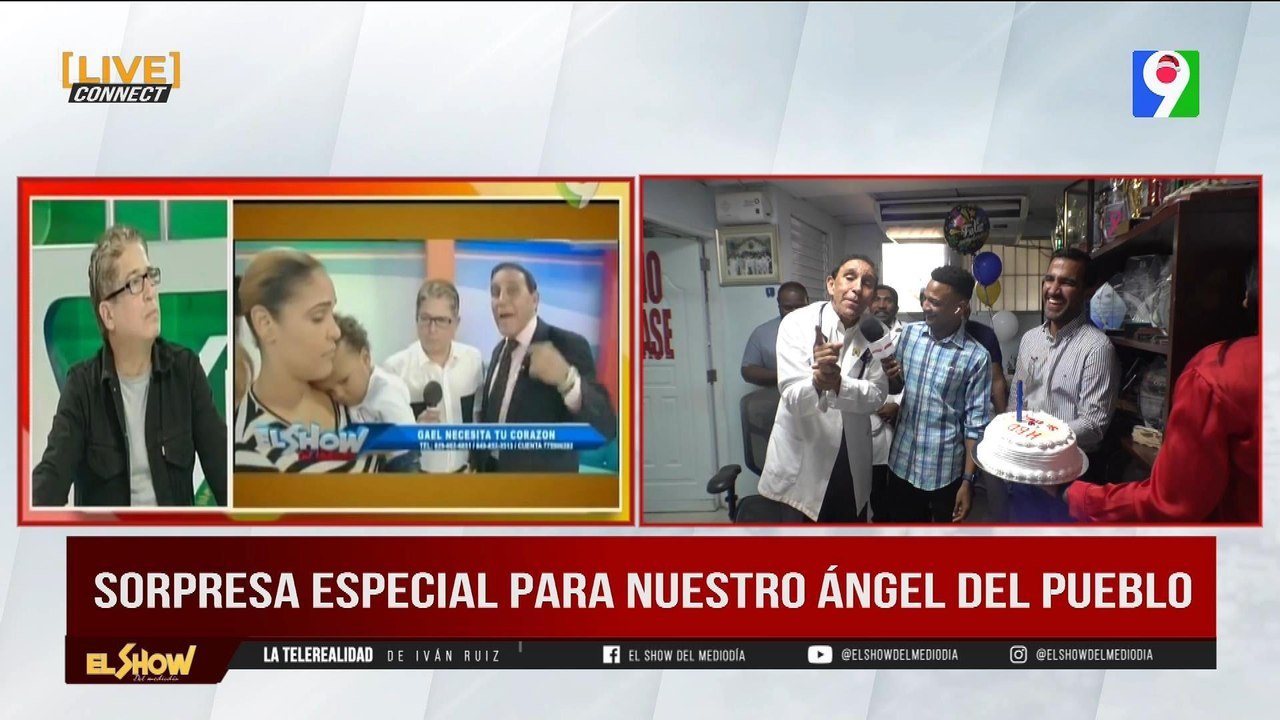 ¡Feliz Cumpleaños al Ángel del Pueblo!, Cruz Jiminian | El Show del Mediodía