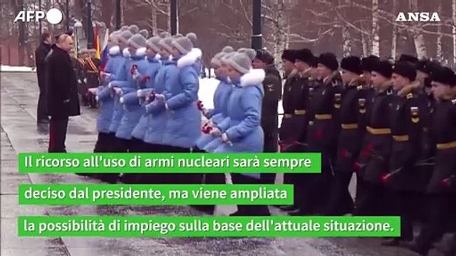 Putin e la nuova dottrina sulle armi nucleari