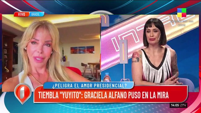 GRACIELA ALFANO en su mejor momento habla de todo en INTRUSOS