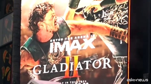 Tappeto rosso per Gladiator II , volevamo far respirare l'aria di Roma