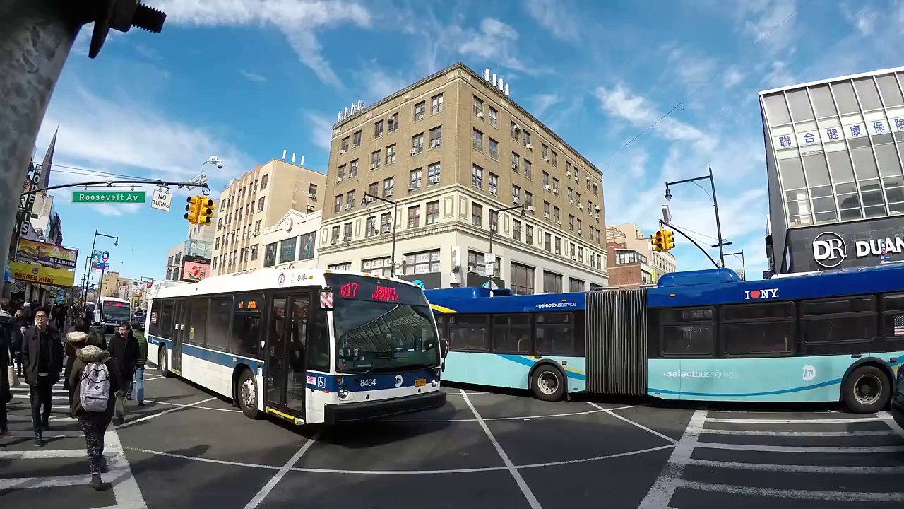 Traffic Watching at the Main Street and Roosevelt Ave Intersection in Flushing, Queens - Attractions - TripAdvisor and Booking - TripAdvisor and Booking