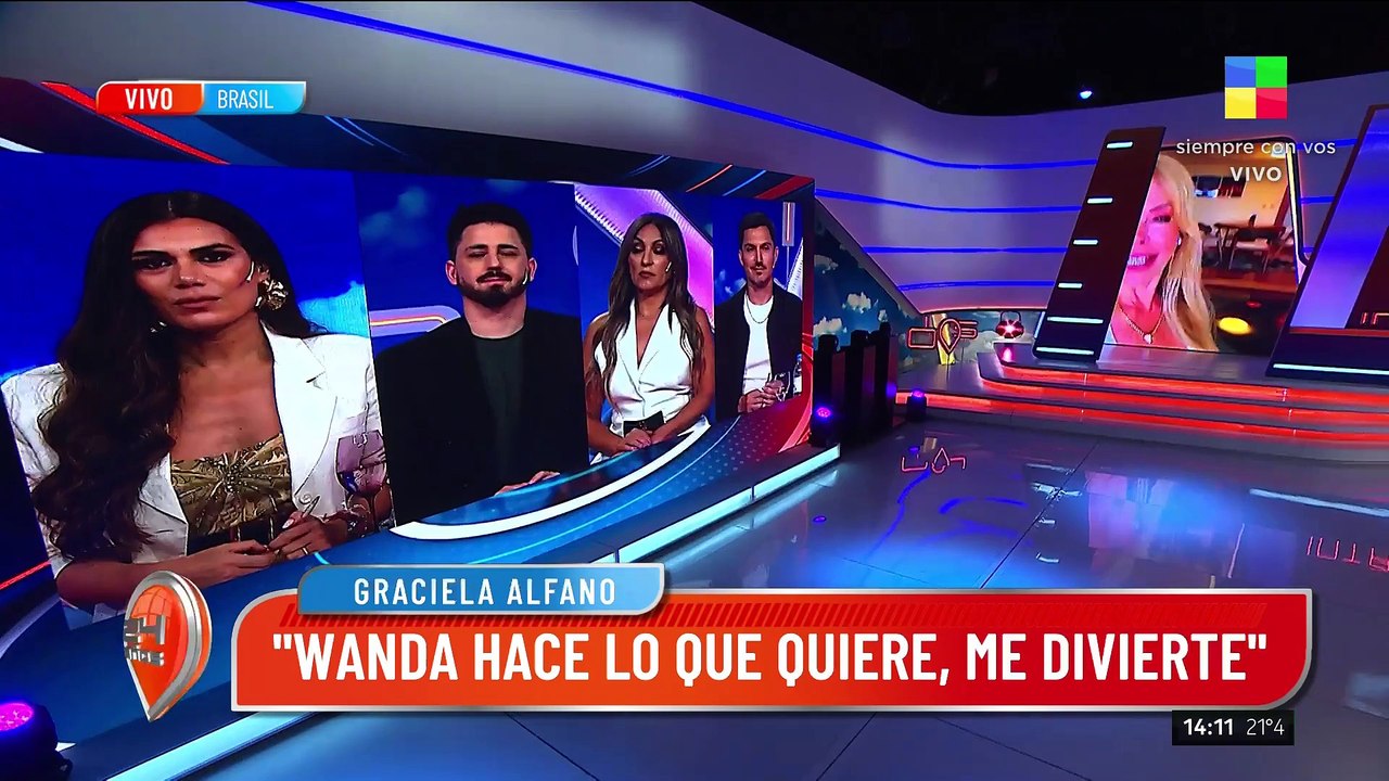 GRACIELA ALFANO en su mejor momento habló de todo en INTRUSOS