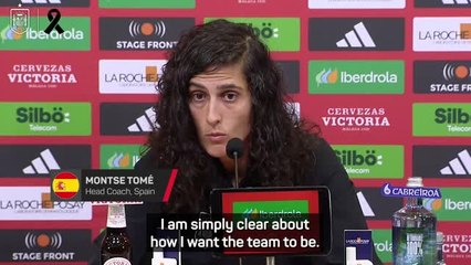 Spain boss Tome looking to emulate De la Fuente's men's team