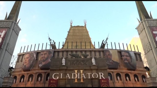 Tappeto rosso per Gladiator II , volevamo far respirare l'aria di Roma