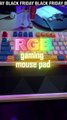 RGB Gaming Mouse Pad with LED Lights