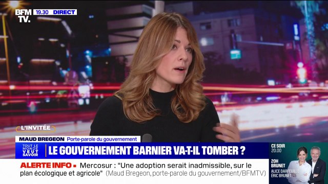 Budget: On est ouvert aux discussions , affirme la porte-parole du gouvernement Maud Bregeon