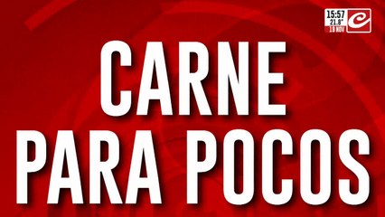 Carne para pocos: ¿Por qué bajo tanto el consumo?