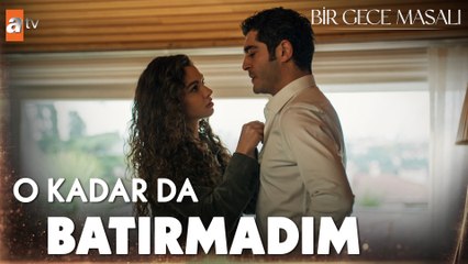 Canfeza ve Mahir'in tatlı tatlı atışması güldürdü - Bir Gece Masalı 12. Bölüm