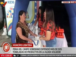 Táchira | Familias del municipio Lobatera son beneficiados con Feria del Campo Soberano