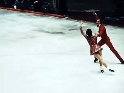 Советский Спорт. На льду Людмила Пахомова и Александр Горшков. Романс Петра Булахова Гори, гори, моя звезда (1976)