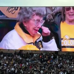 Un siècle de passion : Peggy fête ses 100 ans au stade des Colorado Buffaloes, acclamée par 50 000 supporters !