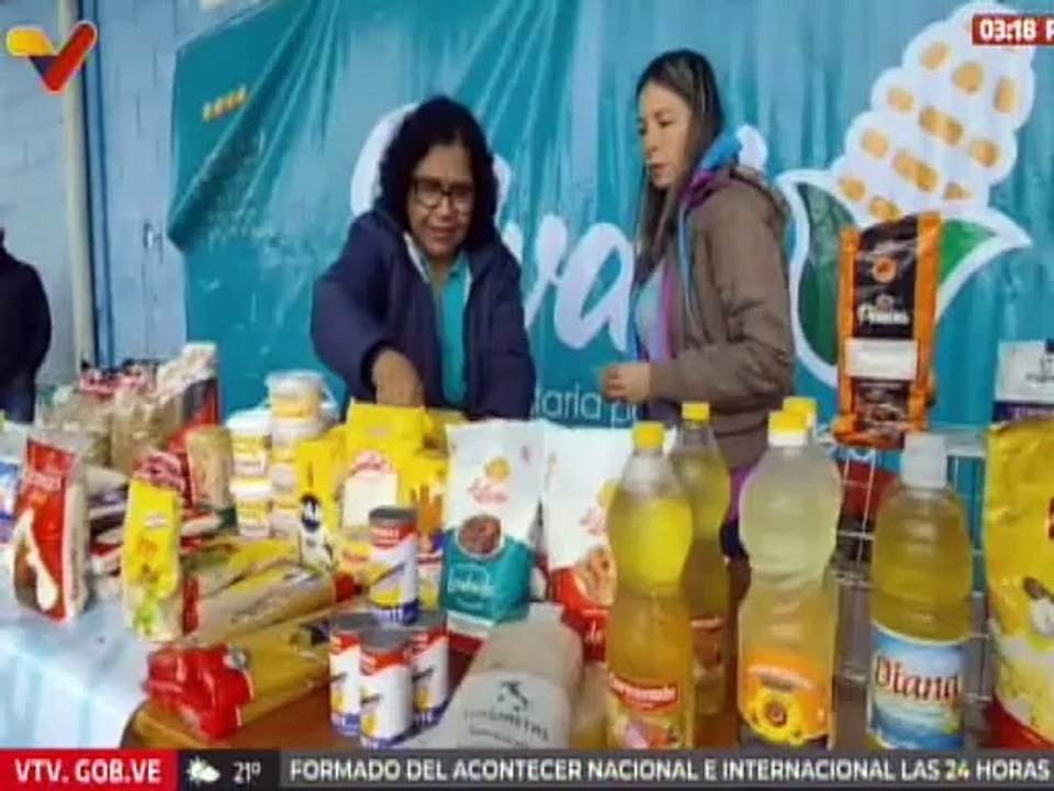 Mérida | Familias son beneficiados con venta de víveres y hortalizas a precios asequibles