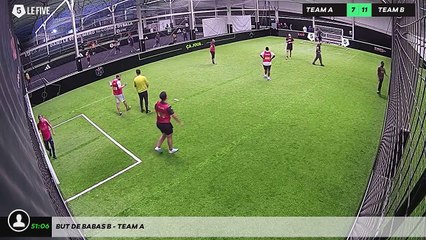 But de Babas B - Team A