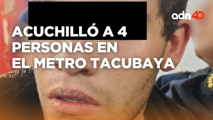 ¡Drogado y armado! Atacó con CUCHILLO 4 personas y luego se arrojó a las vías