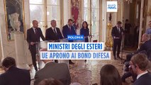 Ministri degli Esteri riuniti a Varsavia, 5 big Ue aprono ai bond per la difesa