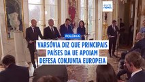 Cinco maiores países da UE apoiam obrigações conjuntas de defesa